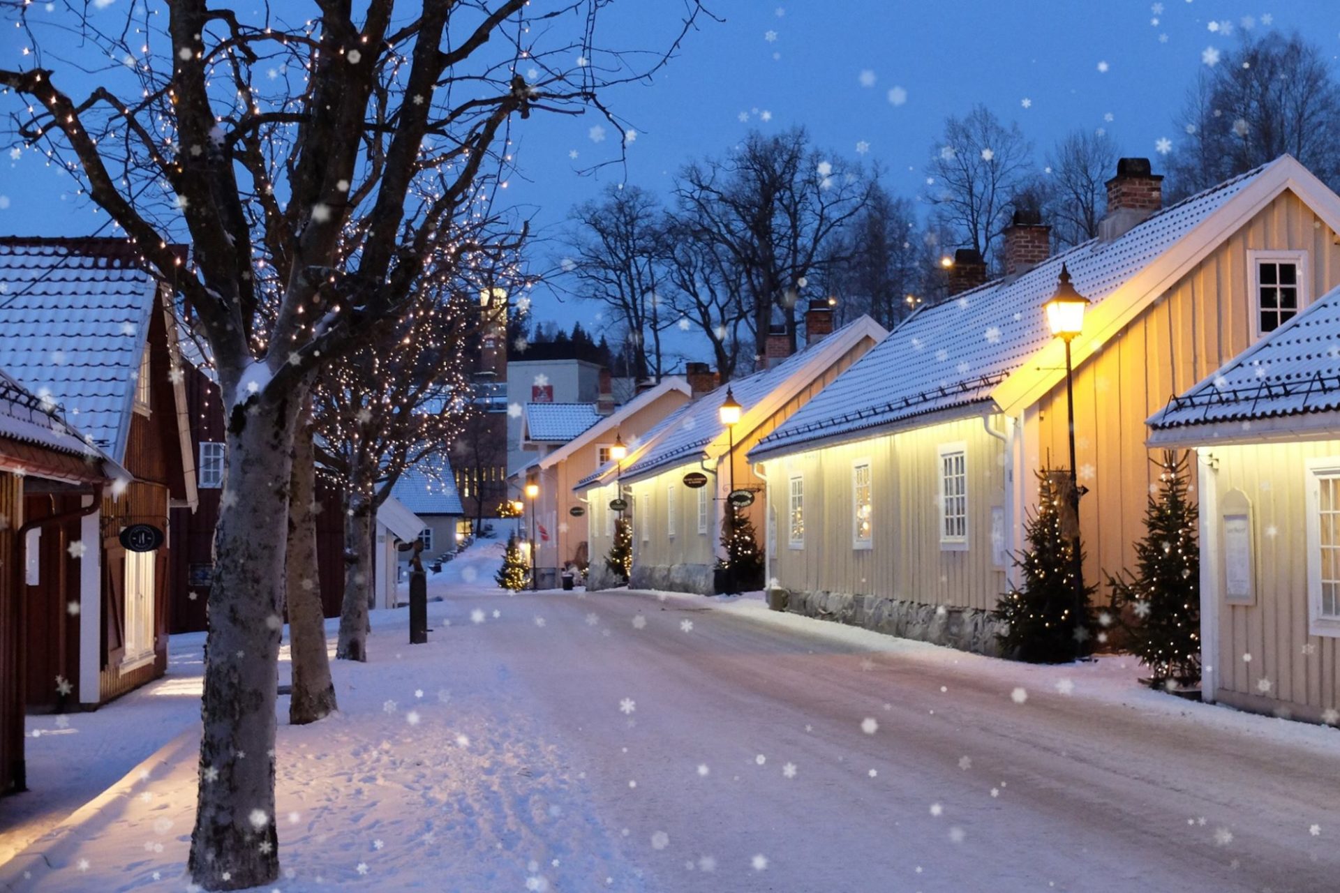 Julemarked og eventyrlig julestemning