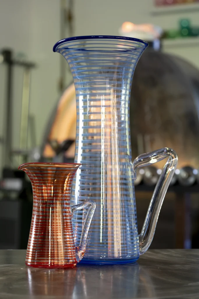 Karaffel fra Klart Glass på Bærums Verk