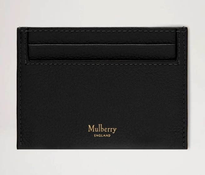 Sort kortholder fra Mulberry på Bærums Verk
